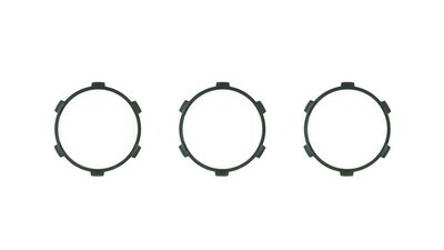 Climate Rings (2016-2023 Tacoma DUAL ZONE) - ARMY GREEN