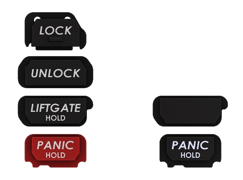 Extra Button Set - Injection Fob IF016 (2019+ Rav4 / 2022+ 4Runner)