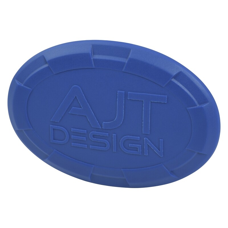 Steering Wheel Emblem Overlay (Select Toyota Models) - VOODOO BLUE - AJT DESIGN