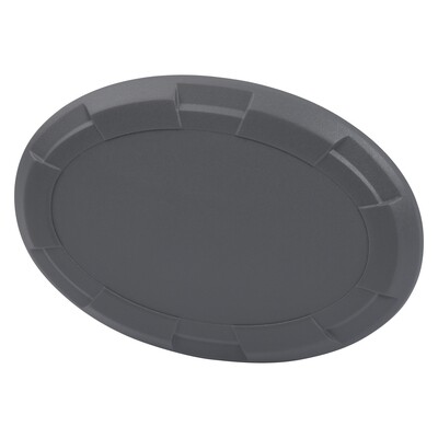 Steering Wheel Emblem Overlay (Select Toyota Models) - CEMENT - BLANK