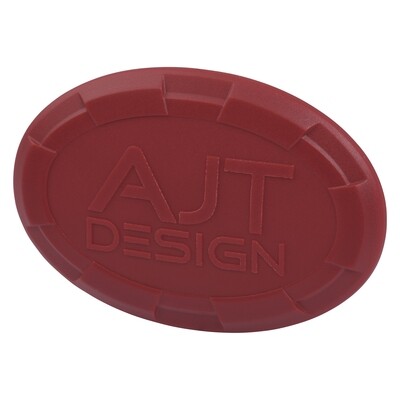 Steering Wheel Emblem Overlay (Select Toyota Models) - RED - AJT DESIGN