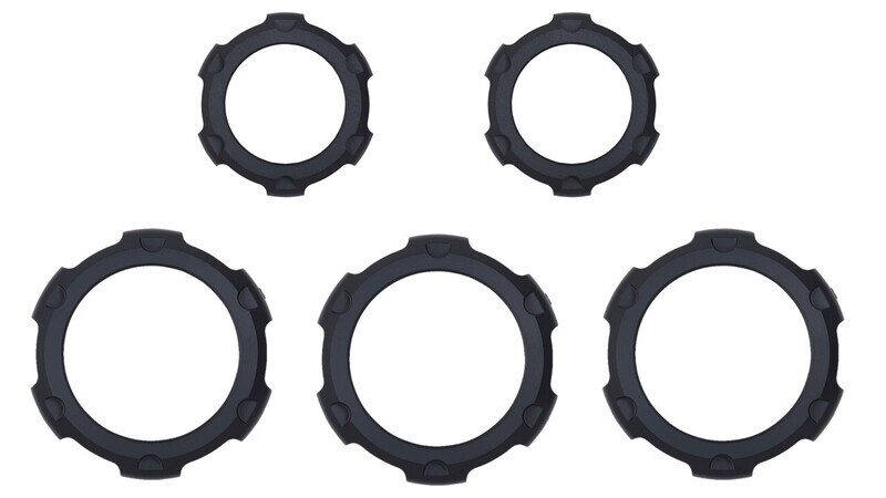 Radio+Climate Knobs - 2019+ RAM - BLACK