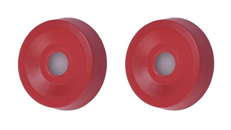 Door Buttons (C6 Corvette) - RED