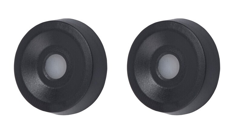 Door Buttons (C6 Corvette) - BLACK