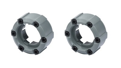 Climate Knobs (5th Gen 4Runner DUAL ZONE) - LUNAR ROCK