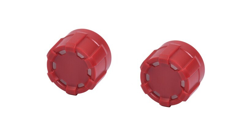 Radio Knobs (2016-2019 Tacoma) - RED