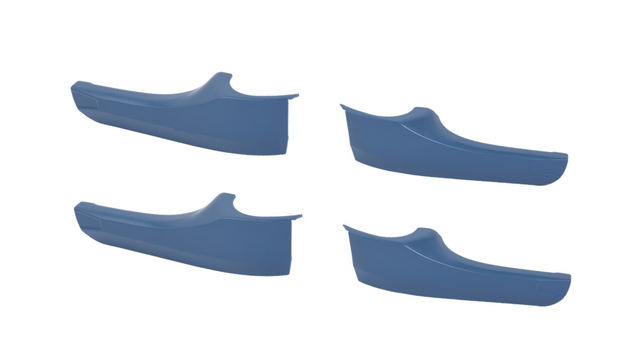 Door Handle Covers (2016-2023 Tacoma) - CAVALRY BLUE