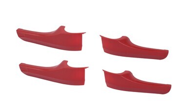 Door Handle Covers (2016-2023 Tacoma) - RED