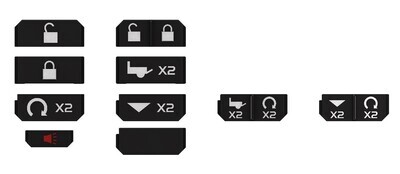 Extra Buttons - Injection Fob IF021 (2019+ RAM)