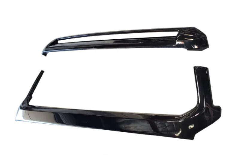 2014-2021 Tundra Grille Surround and Hood Bulge Overlay - Chrome Delete Kit