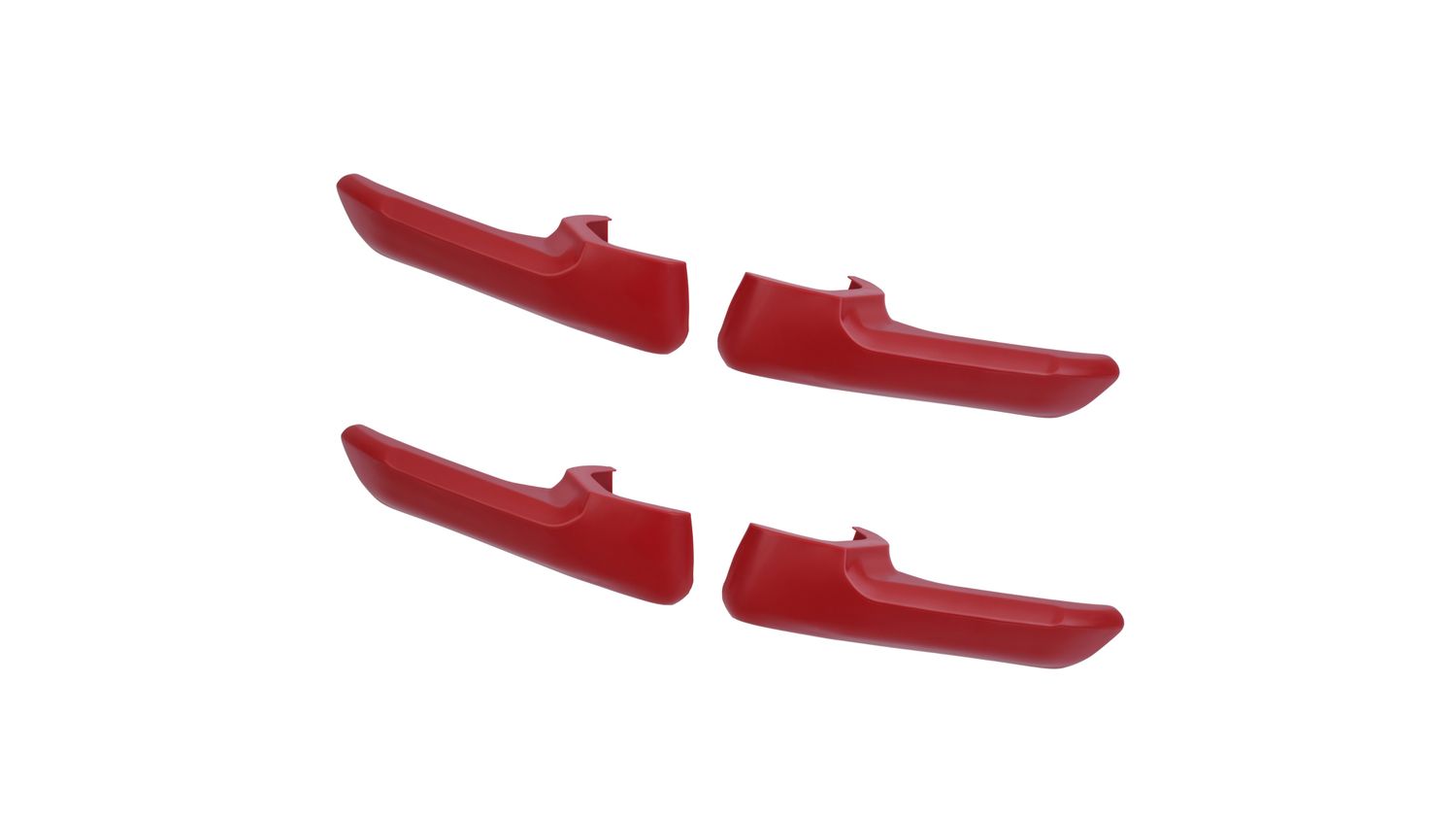 Door Handle Covers (2022+ Tundra / 2024+ Tacoma) - RED