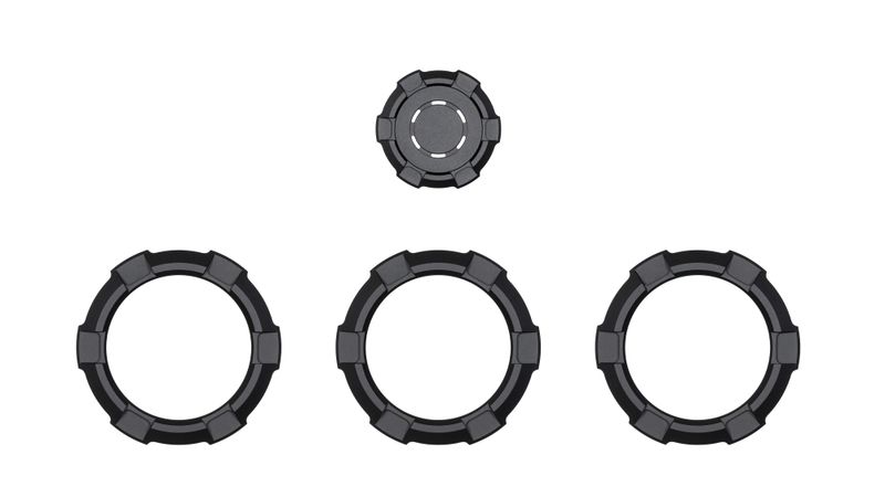 V2 Radio Knob + Drive Mode Knob + Climate Knobs (2024+ Tacoma / 2025+ 4Runner) - BLACK