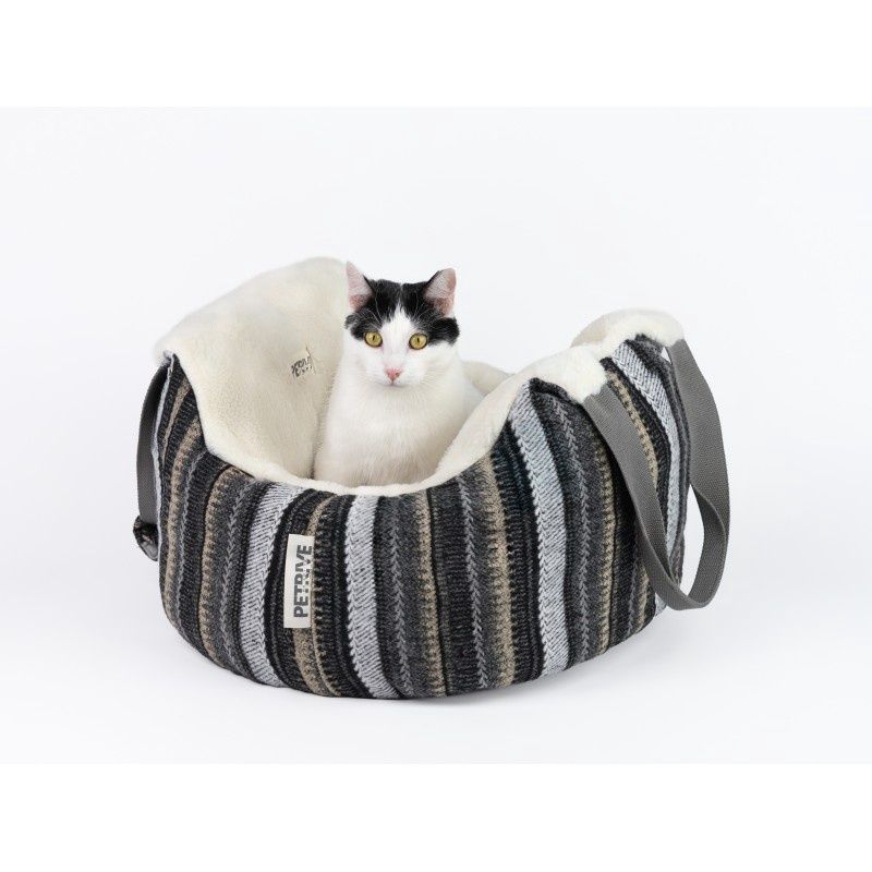 3-in-1: Transporttas, Autostoel en Bed in één product PETBAG