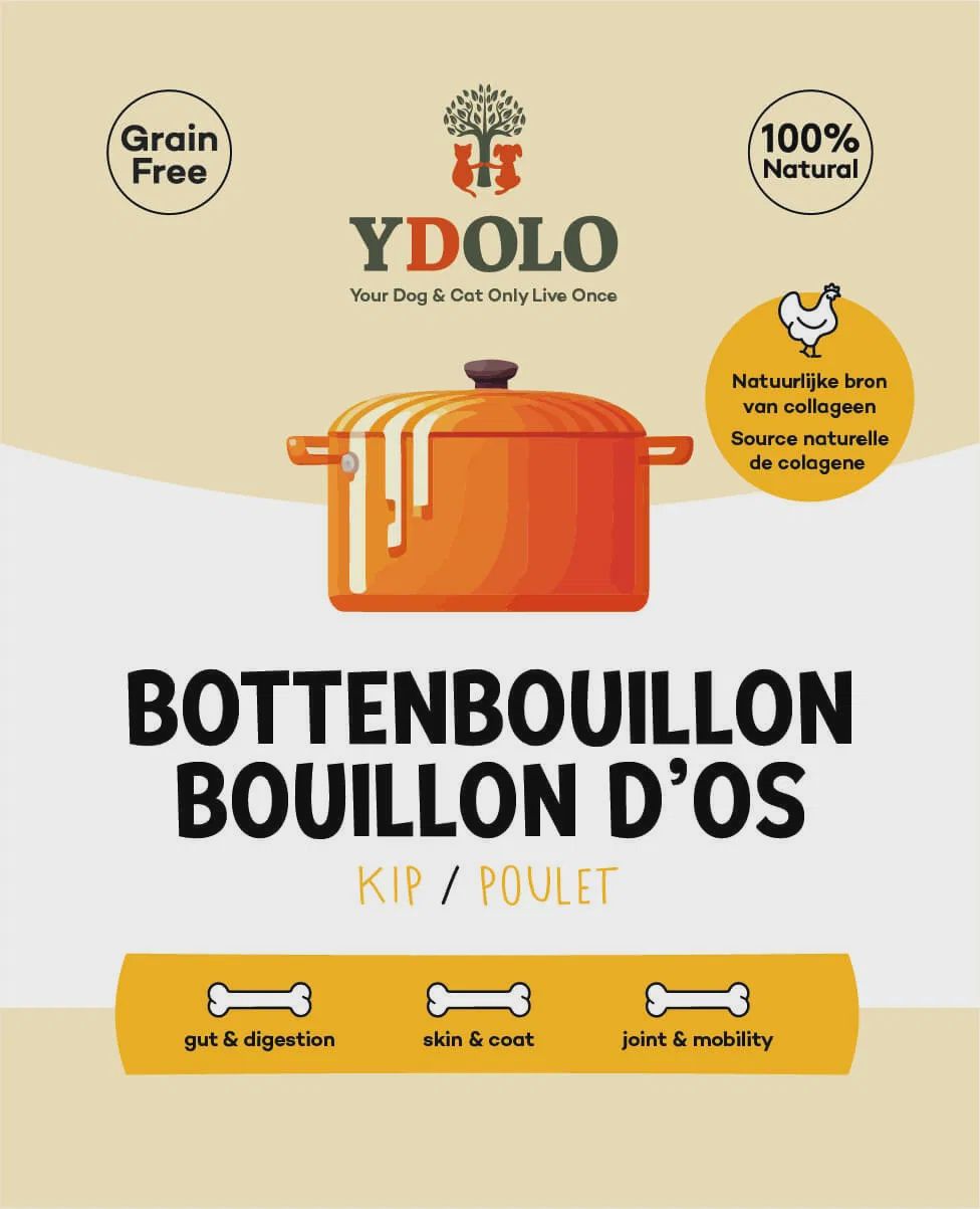 Ydolo Bottenbouillon, Smaak: Bio Kip