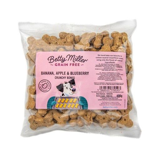 Betty Miller - Grain free, Smaak: Banana Apple &amp; Blueberry Bones