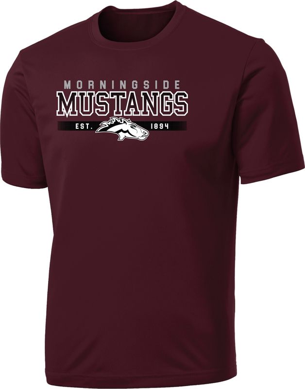 Performance Tee Short Sleeve Morningside University Mustangs