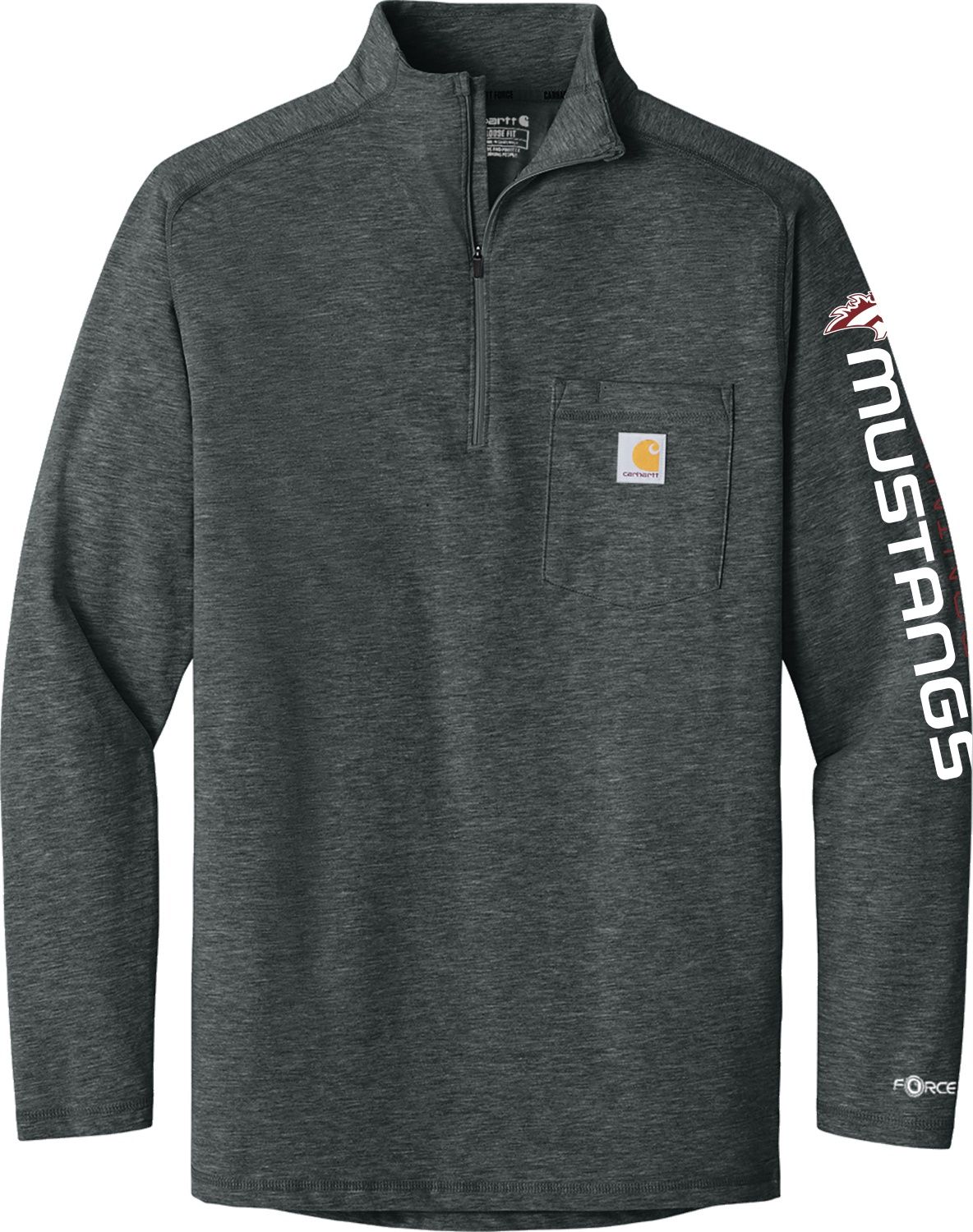 Carhartt 1/4 Zip Long sleeve graphic