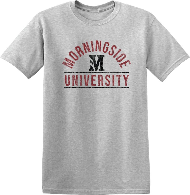 Arched Morningside University Ash Grey tee