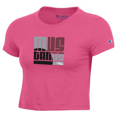 Baby Tee Mustangs Logo