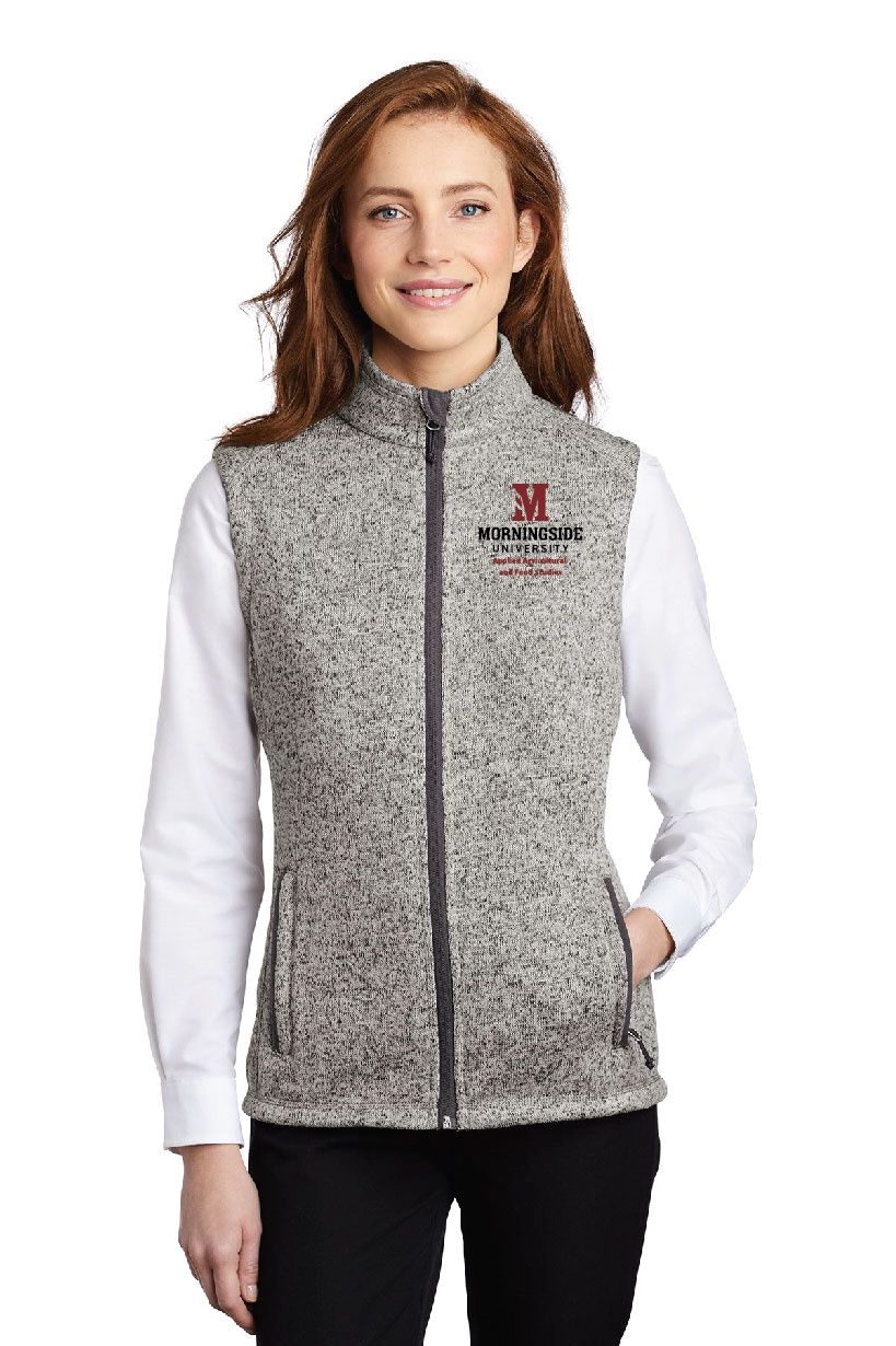 Morningside University Ag &amp; Food Studies Womens Fleece Vest