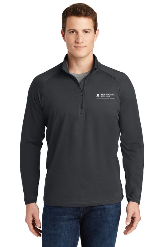Morningside University Sharon Walker School of Education Mens 1/4 Zip Sports Tech