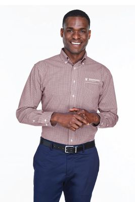 Morningside University Sharon Walker School of Education Mens Button Up