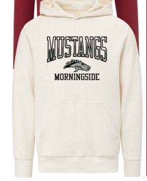 Mood &amp; Vibe Textured Hoodie w Shadow Logo