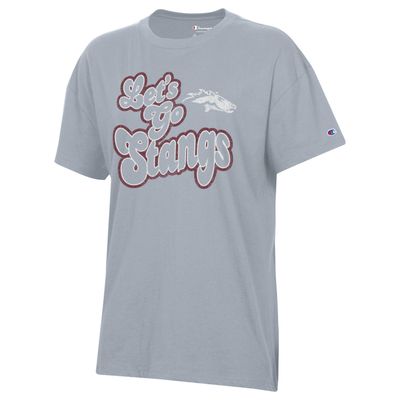 Oversized Women&#39;s Tee with Bubble Logo