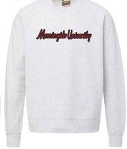 Vintage Fleece Soft Crew Sweat shirt with 3D Embroidery