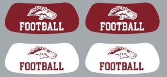 Morningside Mustangs Football Eye Black