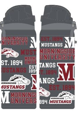 Hydrapeak 32oz oasis bottle all over print with flip top