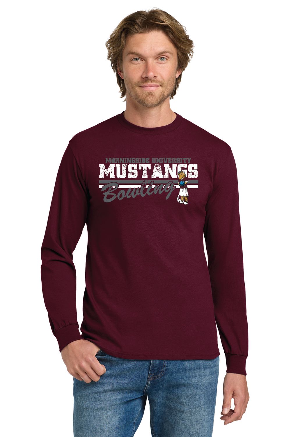 Bowling Long Sleeve Tee Monte