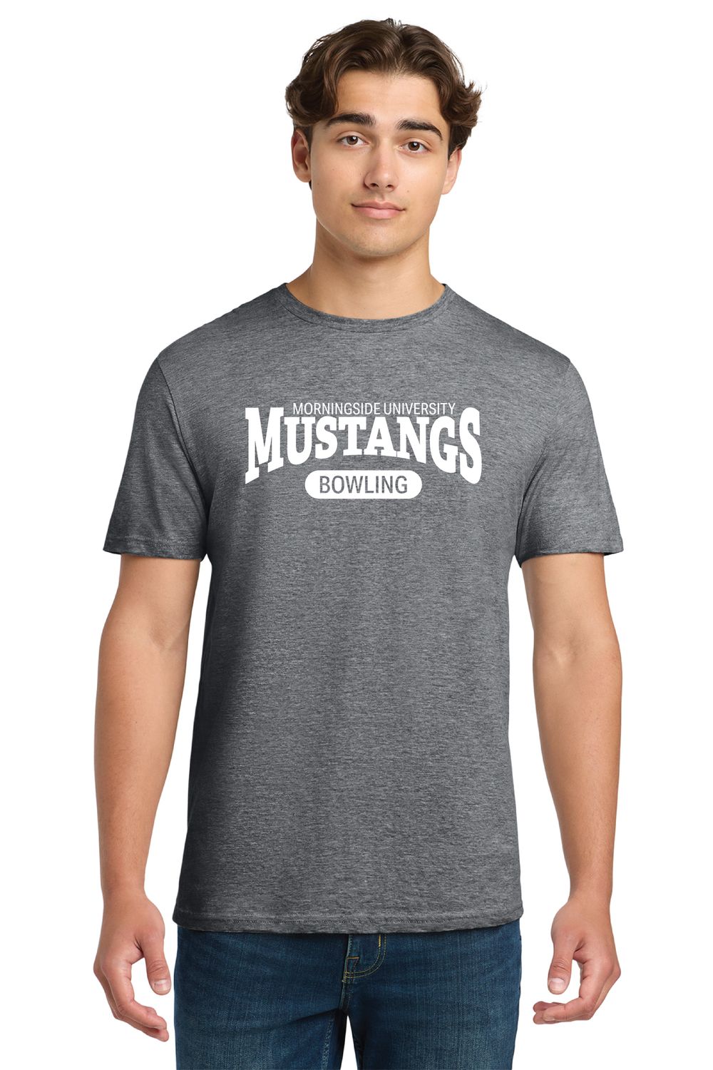 Bowling Short Sleeve Tee Mustangs