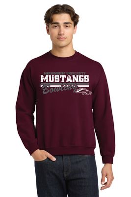 Bowling Crew Mustangs Logo