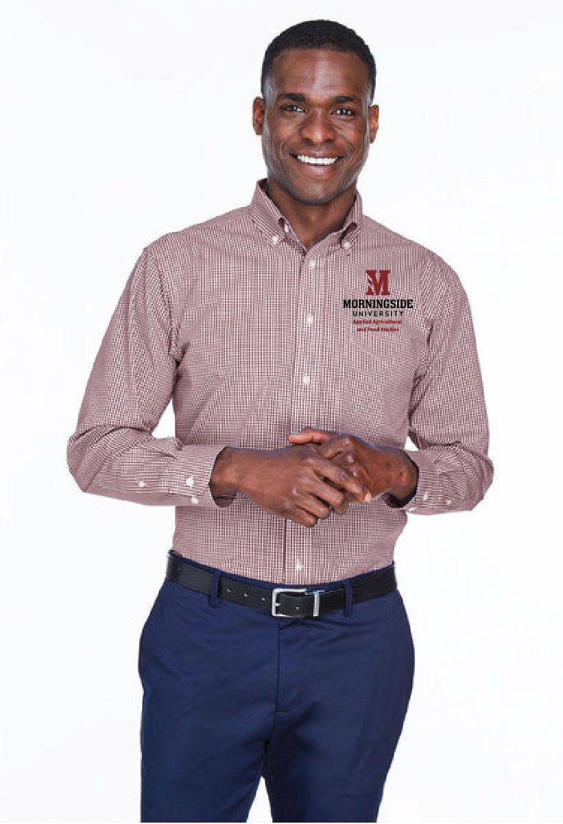Morningside University Ag &amp; Food Studies Mens Button Up