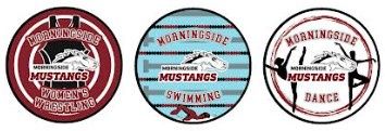 Auto Magnet Mustangs Sports/Arts