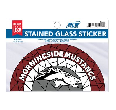 Stain Glass Arched Sticker
