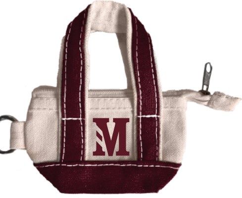 Mini Boat Tote Keychain