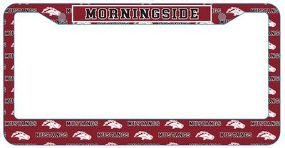 All over print Auto Plate cover Mustangs
