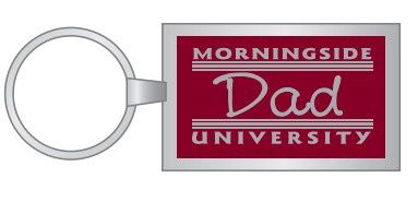 Morningside Dad Keychain