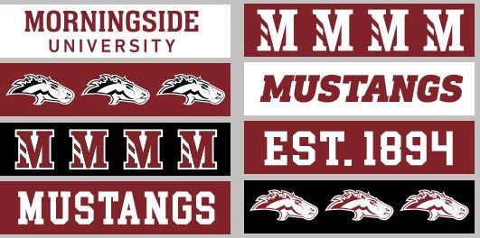 Morningside Mustangs Pallet Coasters