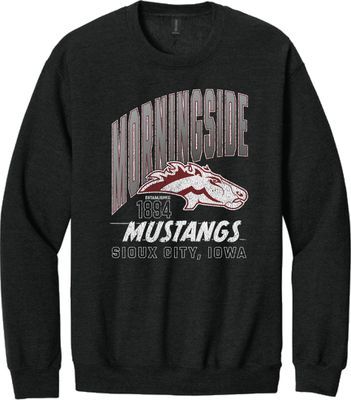 Retro Morningside Mustangs Crew