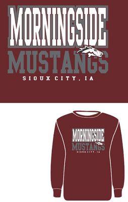 Dark Maroon Costello Crew