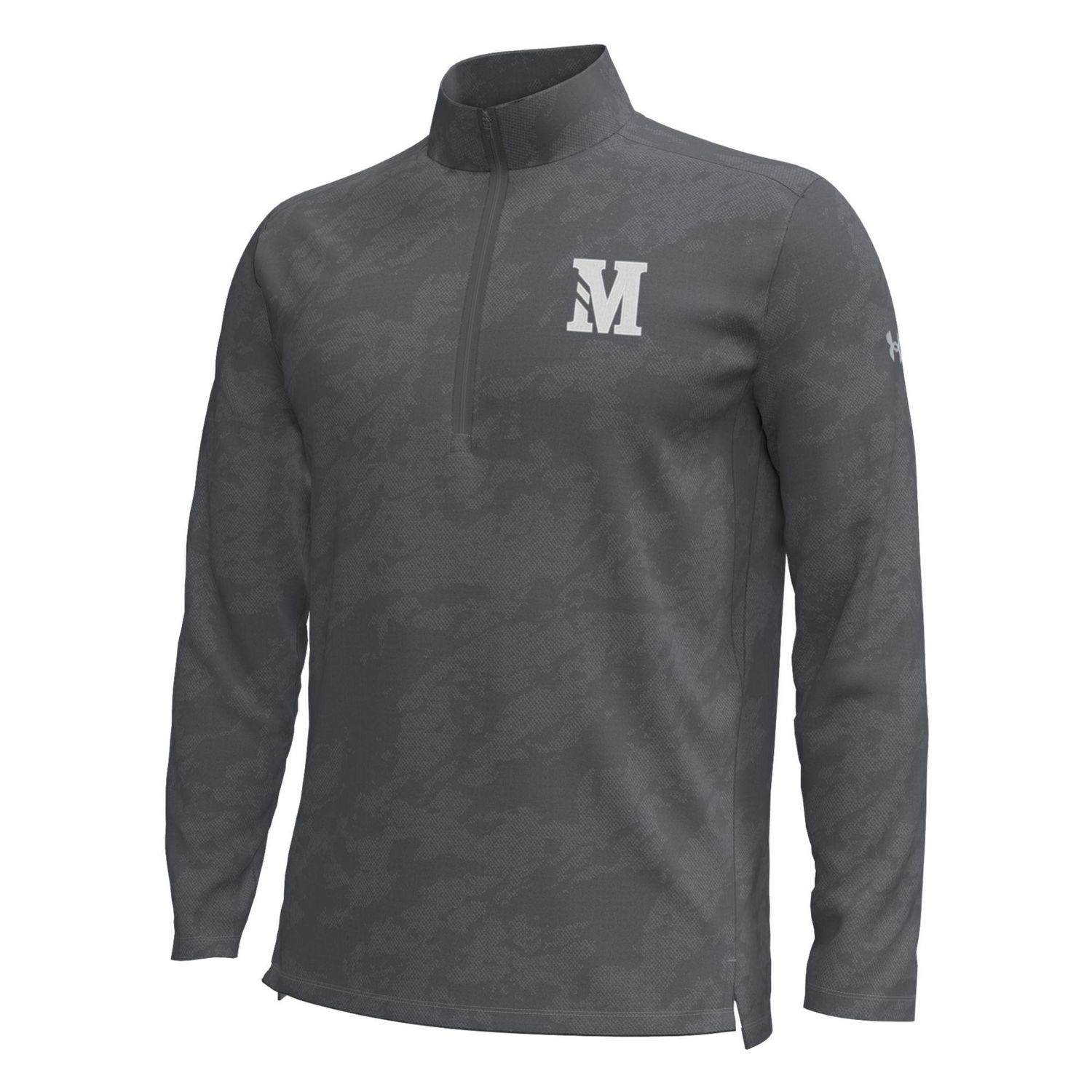 UA 1/4 zip textured