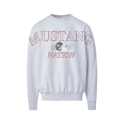 Wide Print Mustangs Crew