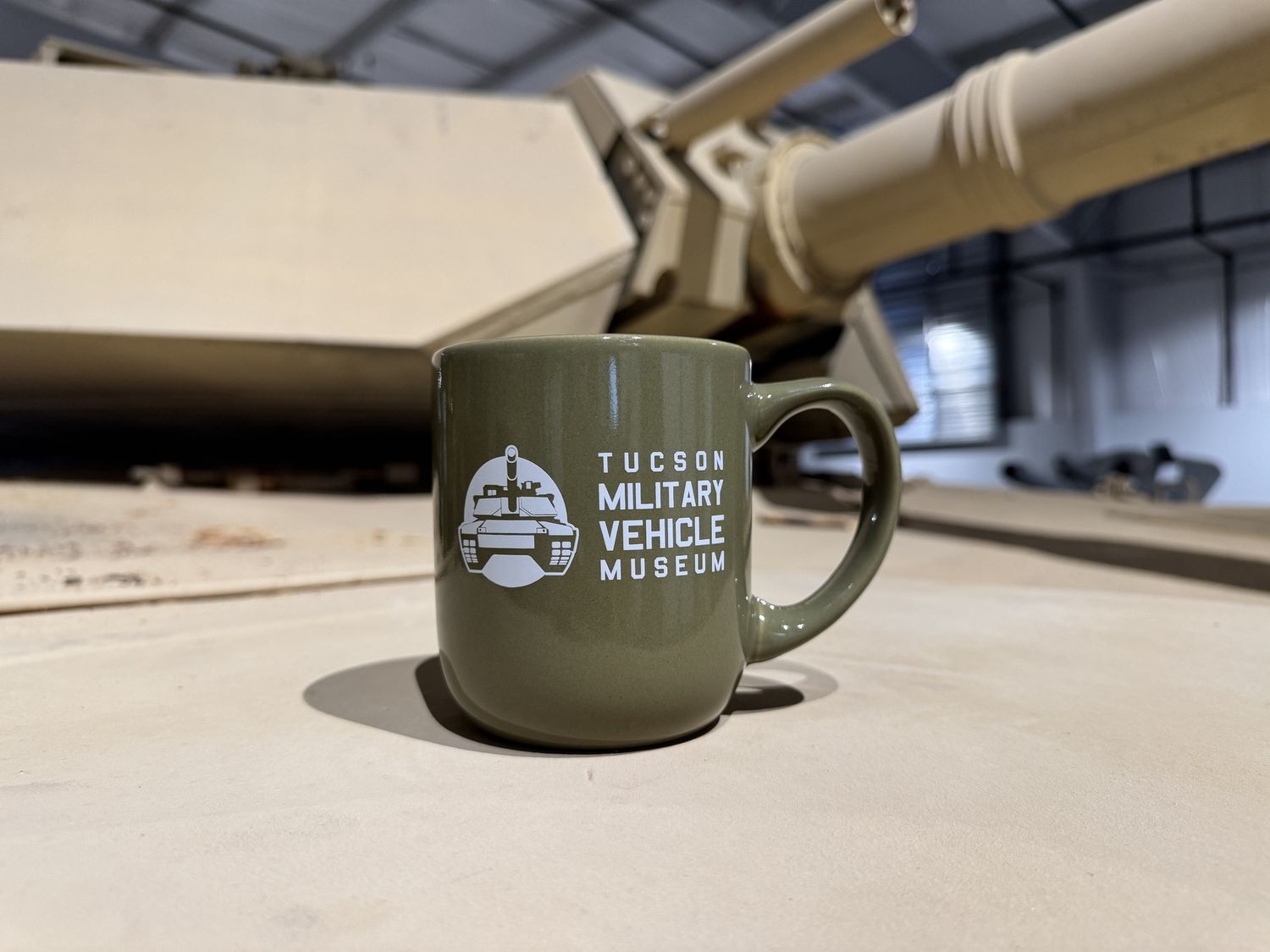 TMVM Ram Mug 16oz Olive