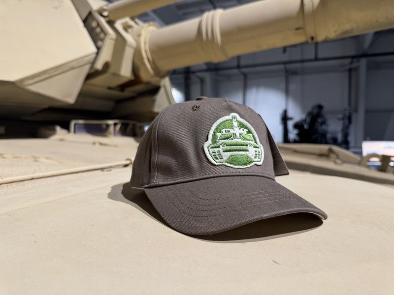 TMVM Logo Tank Patch Cap ARMY GREEN