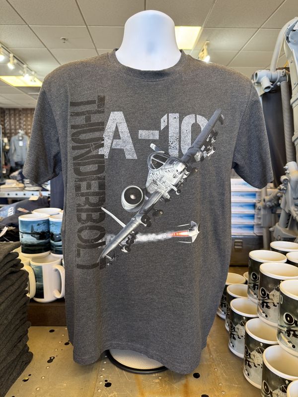 A-10 Thunderbolt Shirt Charcoal Heather