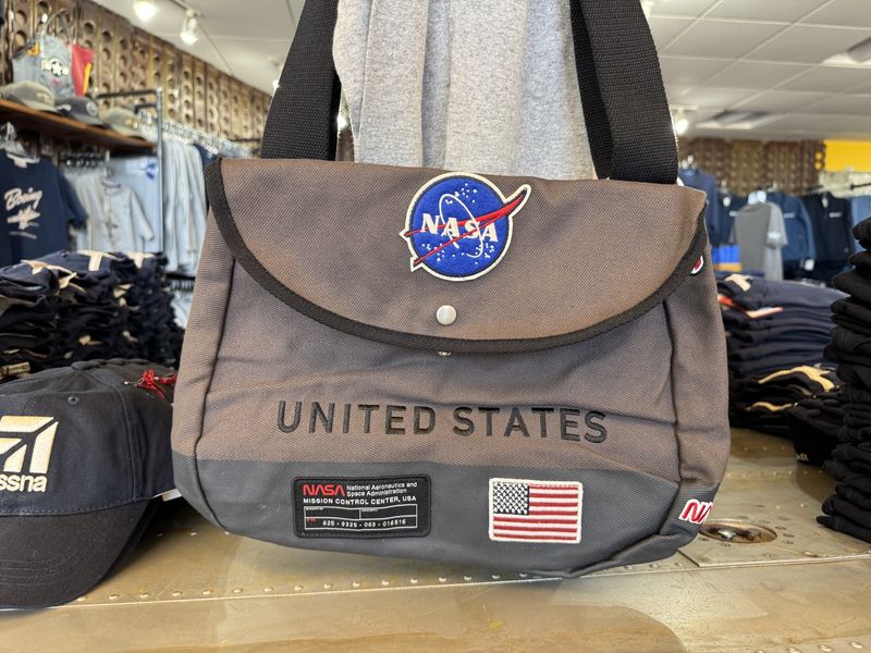 NASA Shoulder Bag GREY