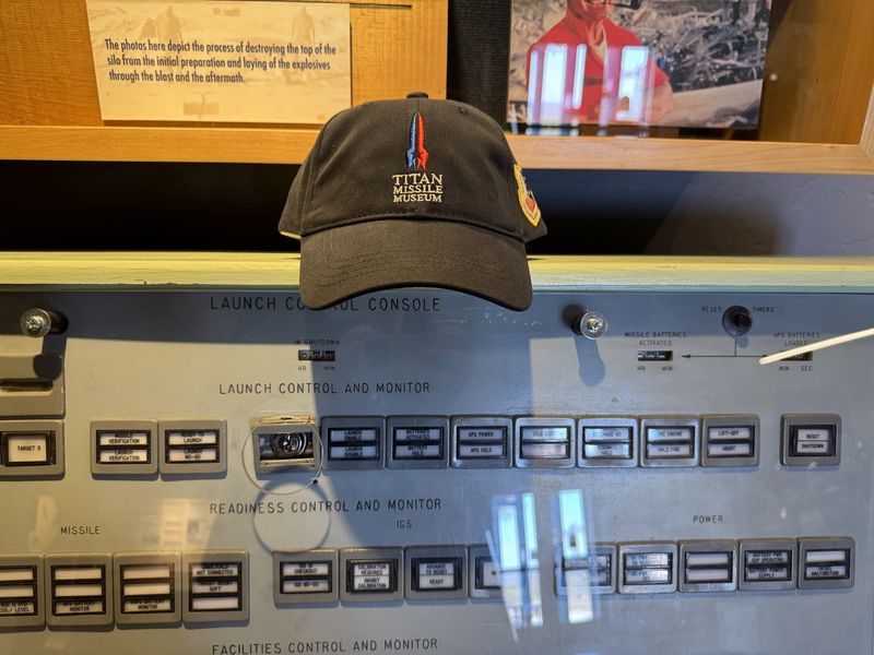 TMM 390th Strategic Missile Wing Cap NAVY ADJUS